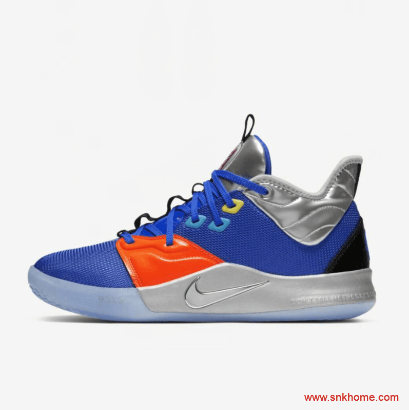 Nike Basketball发布全新PG3 “NASA Blue”