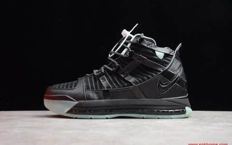 NIKE ZOOM LEBRON III LBJ3詹姆斯3代黑武士夜光 货号:AO2434-010