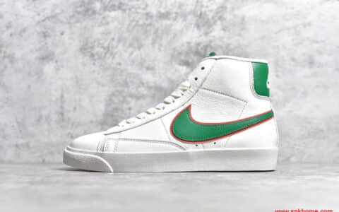 耐克 NIKE Blazer Mid '1977 Vntg Stranger Things Hawkins High School 怪奇物语 货号CJ6101-100