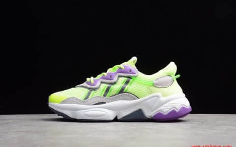 彩虹水管轻便跑鞋 Adidas Ozweego adiprene 阿迪达斯跑鞋 货号:EG6724