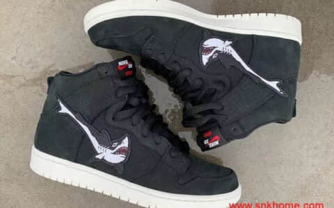 OSKI x Nike SB Dunk High 新花样来了！「大白鲨钩子」Dunk SB High 实物图释出！