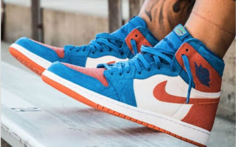 天价 鳄鱼皮 + 珍珠鱼皮 + 鲨鱼皮纹理!市价 6W 的 AJ1 PE 长这样!