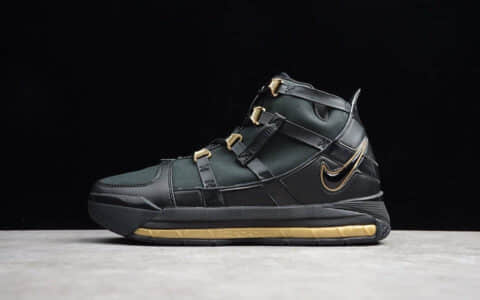 莆田的篮球鞋可以实战吗 公司级耐克Nike LeBron 3 QS 詹姆斯篮球鞋 货号:AO2434-001
