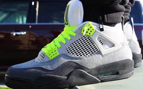 Air Jordan 4 SE “Neon麂皮质感出众!AJ4 “Neon”发售日期 最新实物美图!货号CT5342-007