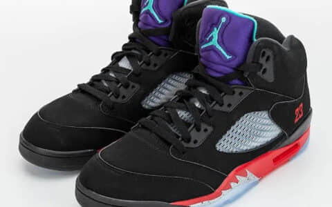 AJ5 TOP3发售日期 鞋舌暗藏玄机!Air Jordan 5 “Top 3” 实物新图来了 货号:CZ1786-001
