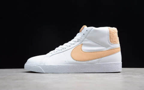耐克开拓者高帮板鞋 NIKE SB Zoom Blazer Mid 耐克开拓者内置气垫 货号:CJ6983-102