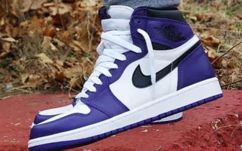 全新紫脚趾 AJ1发售日期 Air Jordan 1 High OG “Court Purple AJ1OG经典 货号：555088-500