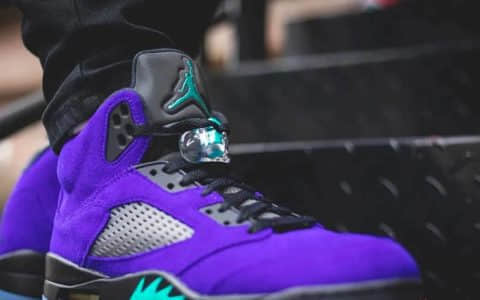 Air Jordan 5 “Alternate Grape 新紫葡萄 Air Jordan 5发售价格 货号:136027-500