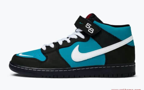 耐克Dunk SB经典板鞋复刻 OG经典 耐克滑板鞋 Nike SB Dunk Mid “Griffey”  货号：CV5474-001