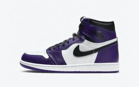 AJ1紫加哥经典高帮发售日期 Air Jordan 1 High OG “Court Purple” 货号：555088-500