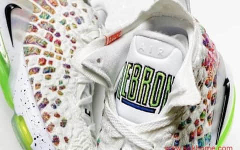 詹姆斯实战篮球鞋!勒布朗合体战靴发售日期 Nike LeBron 17 “Air Command Force”   货号:BQ3177-100