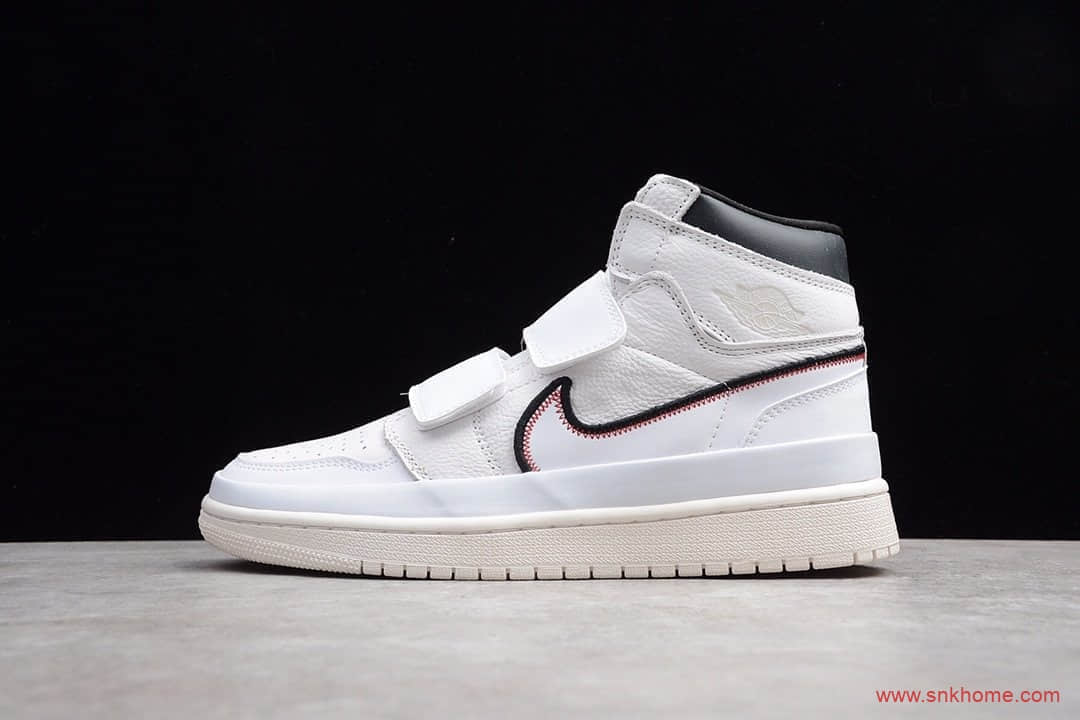 纯原AJ高帮实战篮球鞋 AJ1魔术贴 Air Jordan 1 Retro High Double 货号:AQ7924-601