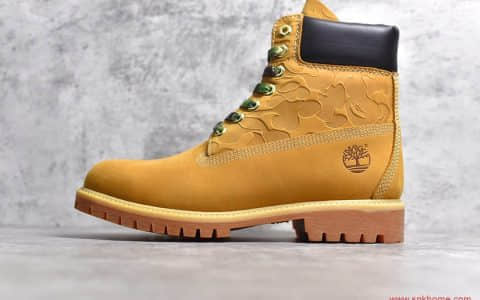 天伯伦限量款 天伯伦大黄靴 Timberland x Bape x Undefeated 天伯伦猿人头x不败超限量三方联名款