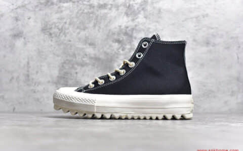 莆田匡威实拍图 Converse Womens Chuck Taylor All Star Lift Ripple Ox 匡威真标硫化