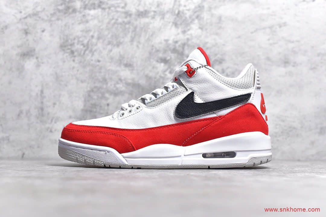 莆田工厂实拍AJ3换勾细节图 Air jordan 3 Tinker “Air max 1” 换勾 Swoosh AJ3实战纯原品质 货号 CJ0939-100
