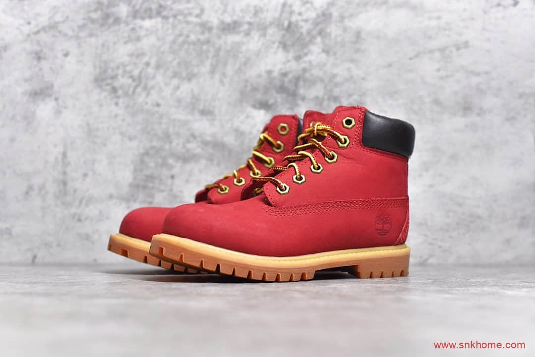 天伯伦童鞋系列 原厂橡胶大底 原厂鞋面防水材料 Timberland 天伯伦 童鞋 货号:12709