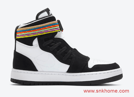 AJ1亮眼设计 多彩绑带装饰,AJ1无鞋带 Air Jordan 1 Nova XX新配色发售日期发售价格