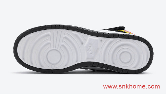 AJ1亮眼设计 多彩绑带装饰,AJ1无鞋带 Air Jordan 1 Nova XX新配色发售日期发售价格