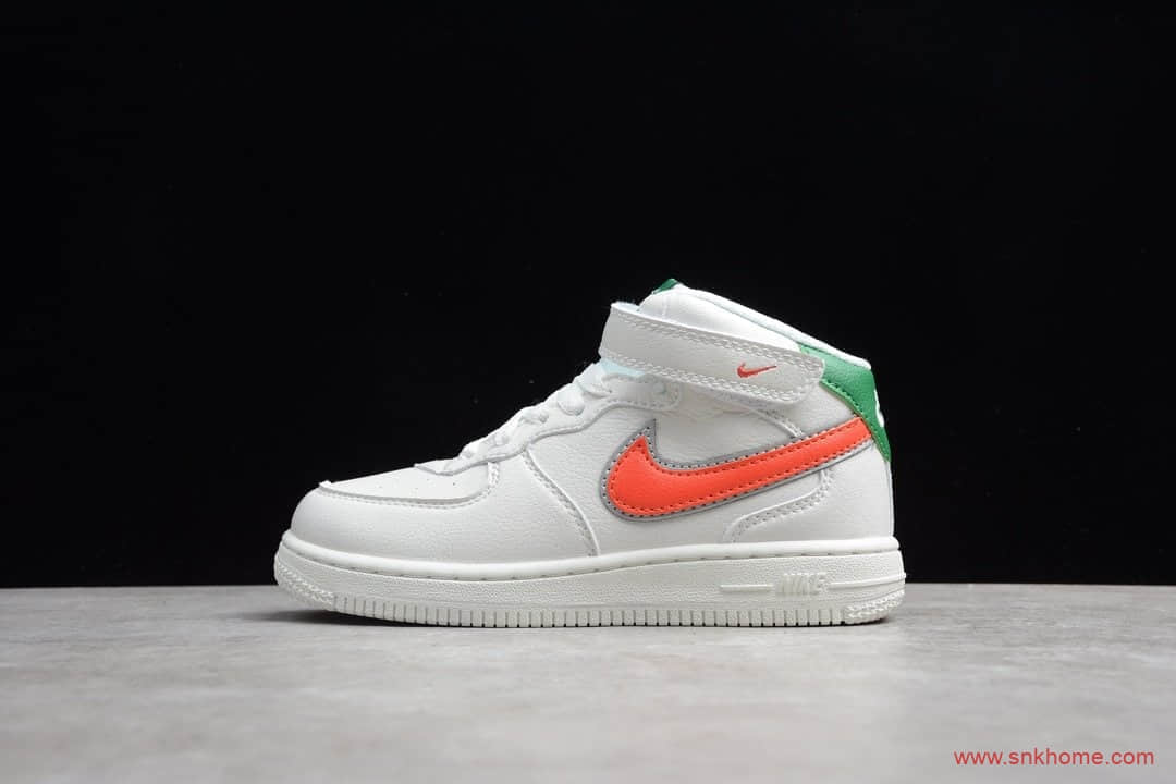 AF1怪奇物语联名童鞋 Stranger Things x Nike Air Fukce Mid'07 "Hawkins High" 耐克纯原空军一号 货号314197-100