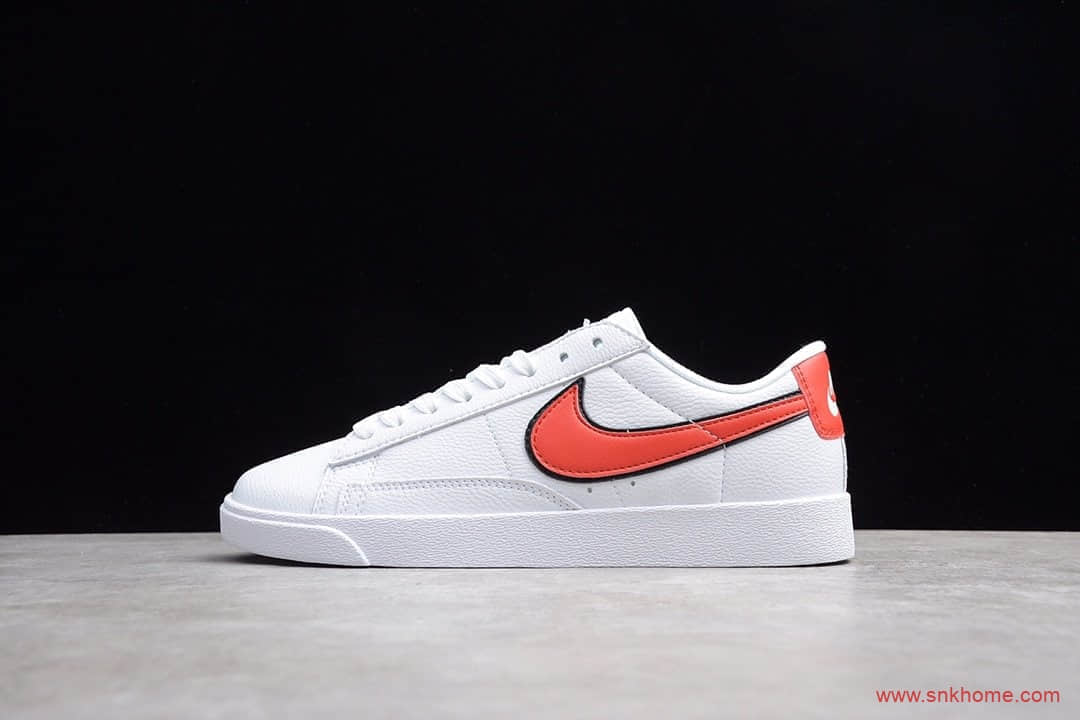开拓者联名款 NIKE Blazer 1977 Vntg Stranger Hawkins 公司级头层荔枝皮材质 货号:AV3028-109