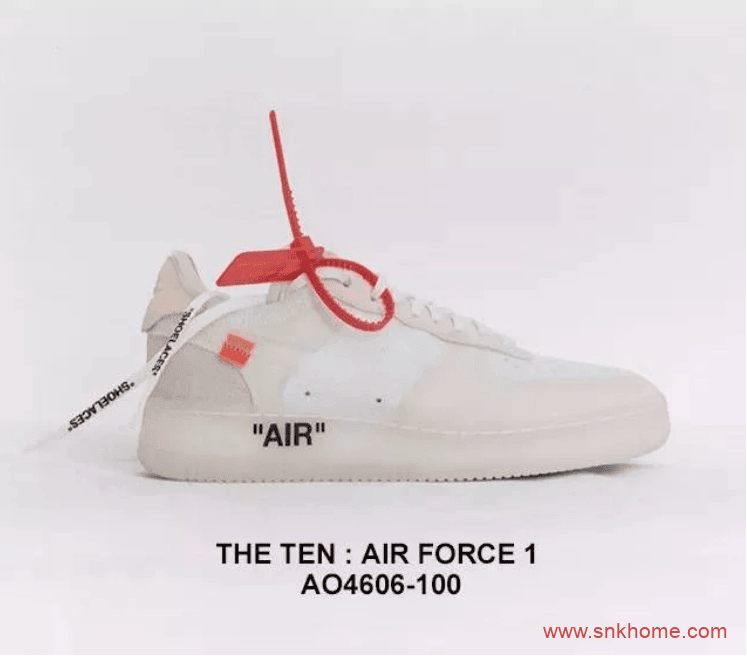 耐克OW联名 THE TEN是什么意思 OFF-WHITE联名的THE TEN计划,THE TEN系列鞋款具体是哪几款 货号:AA3834-101