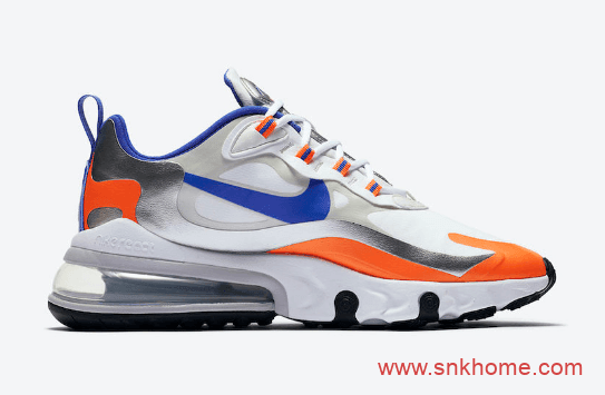 耐克经典气垫跑鞋 Nike Air Max 270 React 尼克斯配色发售价格 耐克气垫 货号CW3094-100