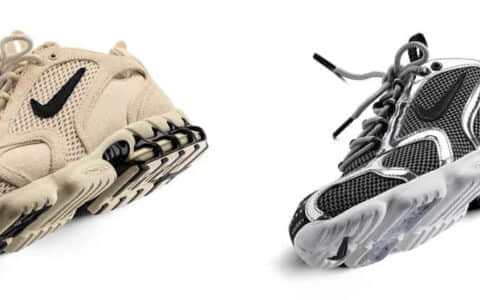 耐克Stussy联名没抢到 Nike Air Zoom Spiridon Caged 2发售日期 货号:CJ1288-600(红)/CJ1288-001(银)