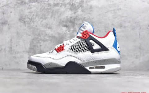 代工厂出货 青岛耐克AJ内外标供应 原厂模具Air Jordan 4 Tattoo “What The”鸳鸯 号:CI1184-146
