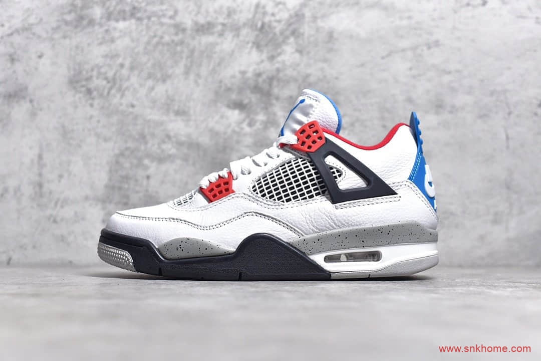 代工厂出货 青岛耐克AJ内外标供应 原厂模具Air Jordan 4 Tattoo “What The”鸳鸯 号:CI1184-146
