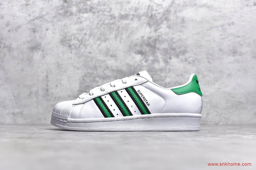 莆田纯原贝壳头冲正版本 Adidas superstar 经典贝壳头休闲板鞋 货号:G54692