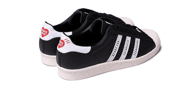 贝壳头联名款 阿迪达斯三叶草贝壳头 Human Made x adidas Superstar即将发售