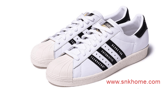 贝壳头联名款 阿迪达斯三叶草贝壳头 Human Made x adidas Superstar即将发售