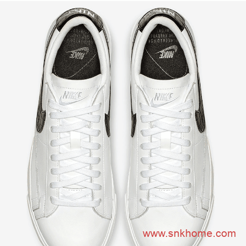 耐克开拓者鳄鱼皮 Nike Blazer LowLeather “Black Croc”发售信息