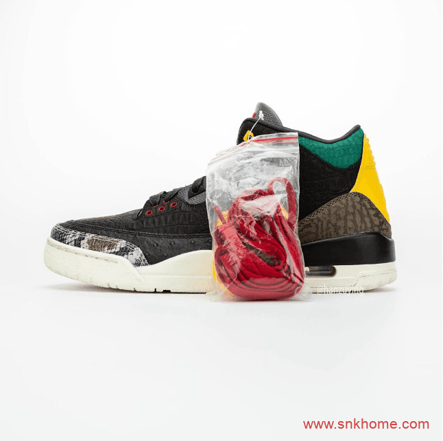 AJ3黑色动物园2.0 Air Jordan 3 SE “Animal Instinct”发售日期 货号:CK4344-001