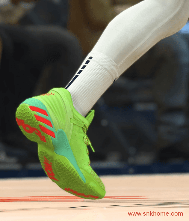 米切尔二代绿色战靴 adidas D.O.N. Issue 2.0 阿迪达斯实战篮球鞋