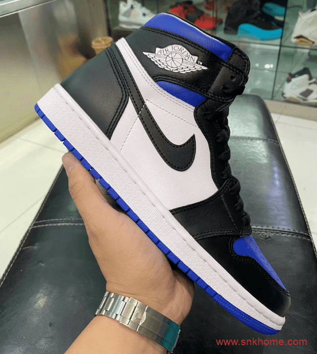Air Jordan 1 High OG “Game Royal AJ1小闪电黑蓝脚趾 货号555088-041