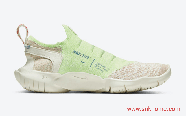 透气赤足跑鞋 Nike Free Run Type 3.0 货号:CJ0267-100(绿)/ CJ0267-002(粉)