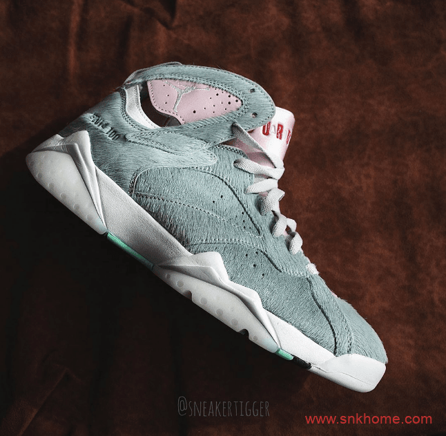 AJ椰子新品 上半年最值得抢的球鞋 女生最爱AJ7兔八哥