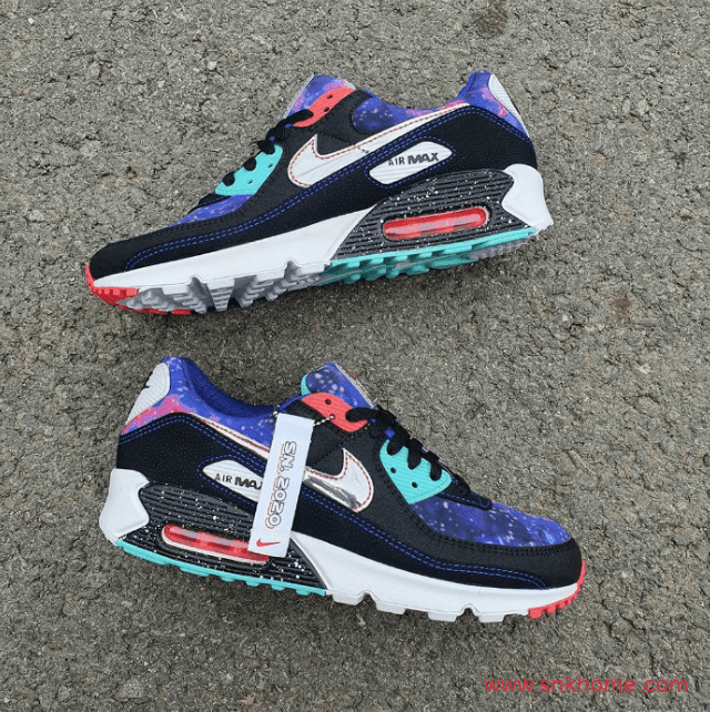 耐克星空鞋 Nike Air Max 90 “Galaxy” 发售价格 货号CW6018-001