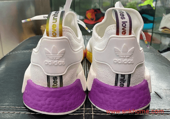 阿迪达斯彩虹底 adidas NMD R1 Pride发售价格 货号FY9024