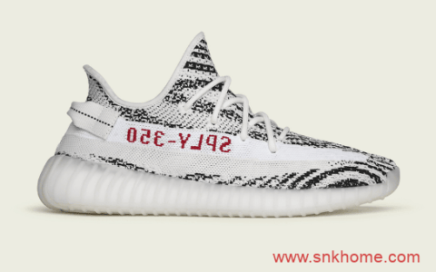 350V2椰子白斑马adidas Yeezy Boost 350 v2 “Zebra” 白斑马复刻OG版本 货号:CP9654