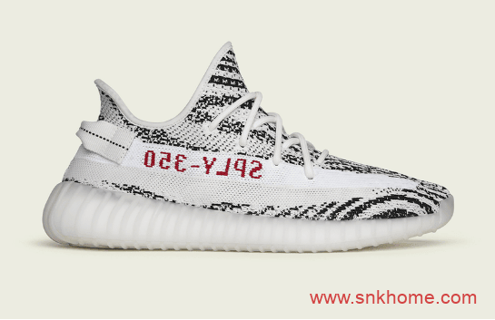 350V2椰子白斑马adidas Yeezy Boost 350 v2 “Zebra” 白斑马复刻OG版本 货号:CP9654