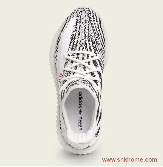 350V2椰子白斑马adidas Yeezy Boost 350 v2 “Zebra” 白斑马复刻OG版本 货号:CP9654