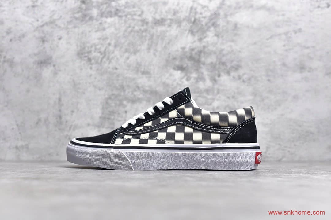 Vans Old Skool 幻影模糊棋盘格 货号 VN0A38G1VJM