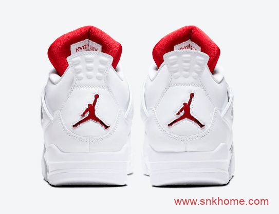 AJ4白橙白红配色 金属质感 Air Jordan 4“Orange Metallic” 货号CT8527-118
