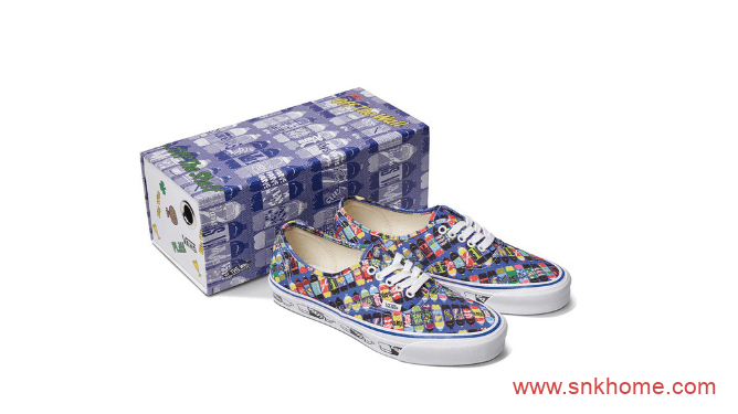 万斯联名款限量版鞋盒 万斯汽水配色 Fergadelic x Vans 联名发售信息