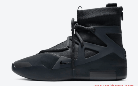 Nike Air Fear of God 1 “Triple Black”耐克FOG黑魂  货号AR4237-005
