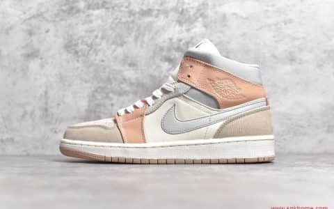 灯芯绒材质AJ1 Air Jordan 1 mid "Milan " 米兰 货号CV3044-100