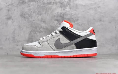 外贸订单 NIKE Dunk SB Low Pro ISO灰橙 红外线 货号CD2563-004