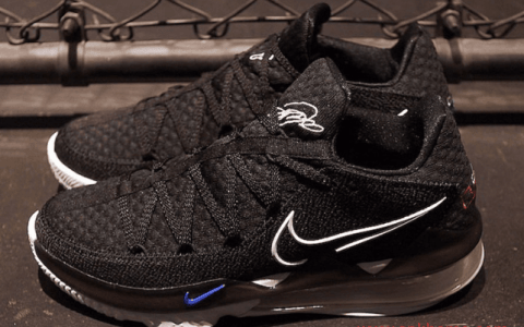 Nike LeBron 17 Low “LeBron James”詹姆斯全黑实战篮球鞋 货号:CD5007-002